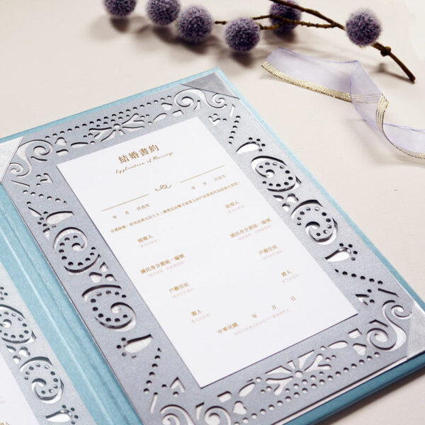 Alternative view of 仙度瑞拉-雷雕結婚書約