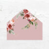 乾燥玫瑰-喜帖信封襯紙