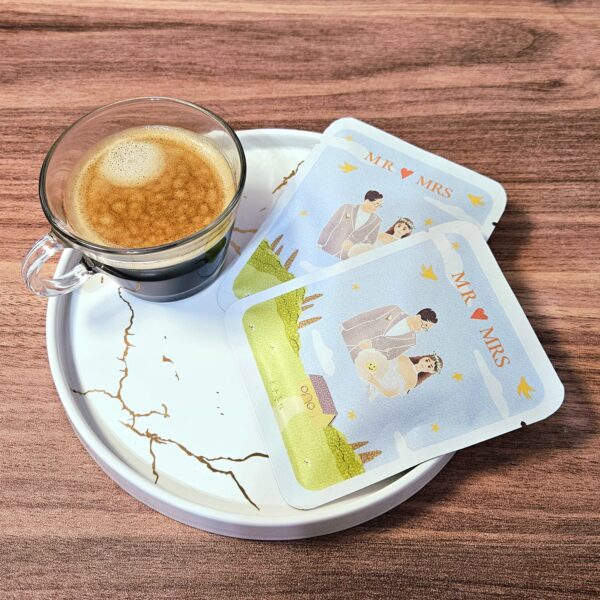 Alternative view of 似顏繪咖啡包-客製化婚禮小物-星星小屋