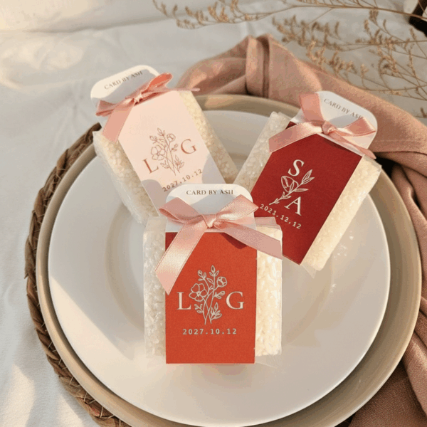 Alternative view of 25色美式簡約婚禮小物-喜米, 美式婚禮, 封蠟婚禮小物, 質感喜米